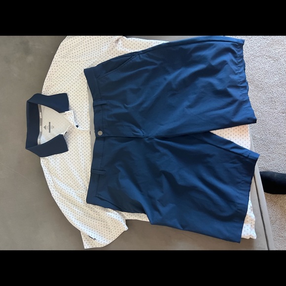 Adidas Golf Shirt and Shorts outfit - Picture 2 of 2